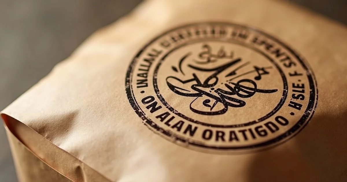 Halal certified logo displayed on a meat product package on an Australian supermarket shelf