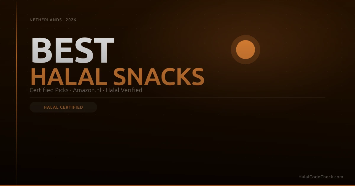 Halal snacks to buy online in the Netherlands 2026