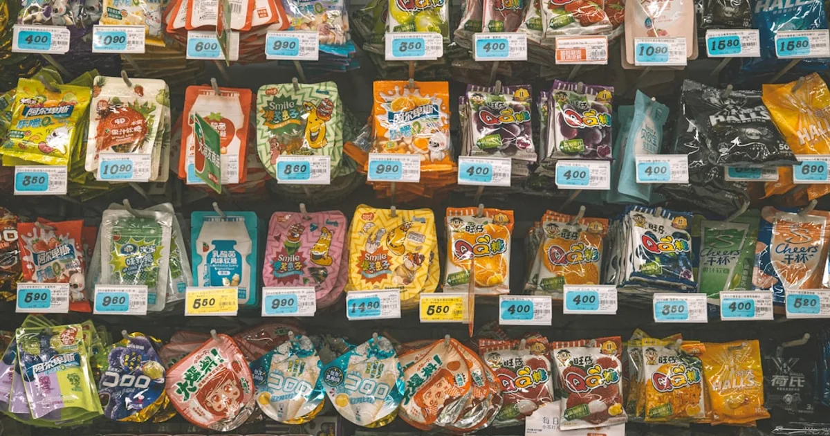 Cat food pouches and packaging on a shelf — comparing halal cat food brands in the UK and US