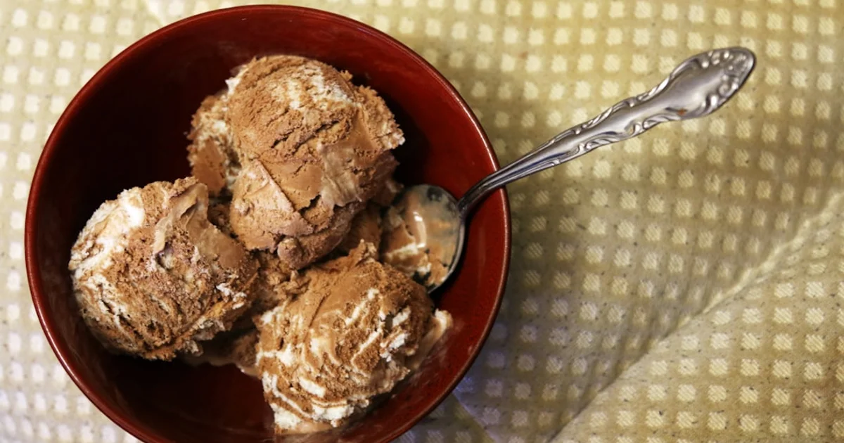 Swedish ice cream selection in a supermarket freezer aisle including GB Glace products