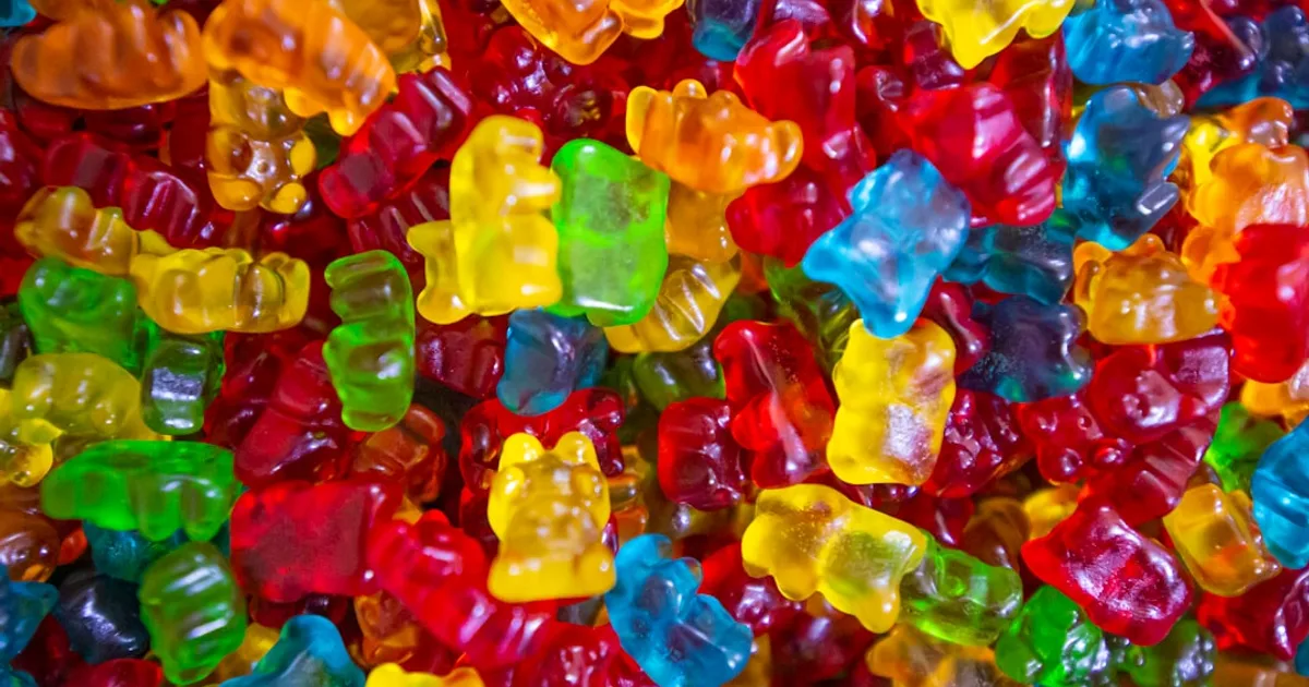 Bebeto Turkish halal-certified gummy sweets — watermelon slices and gummy bears