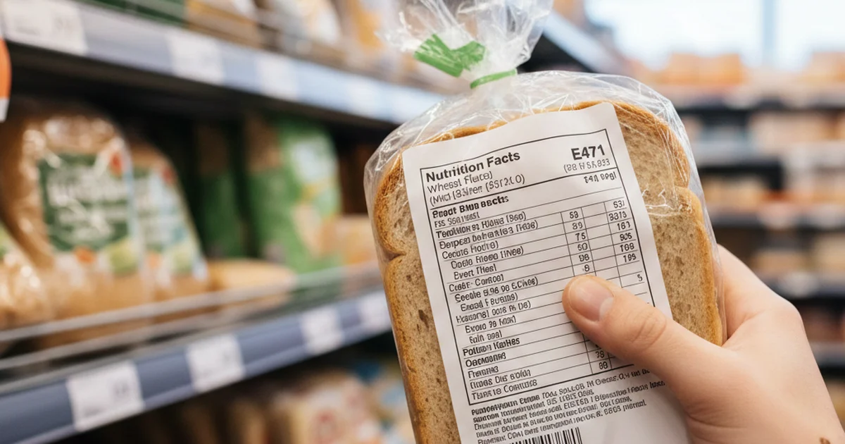 E471 mono and diglycerides ingredient label for halal verification