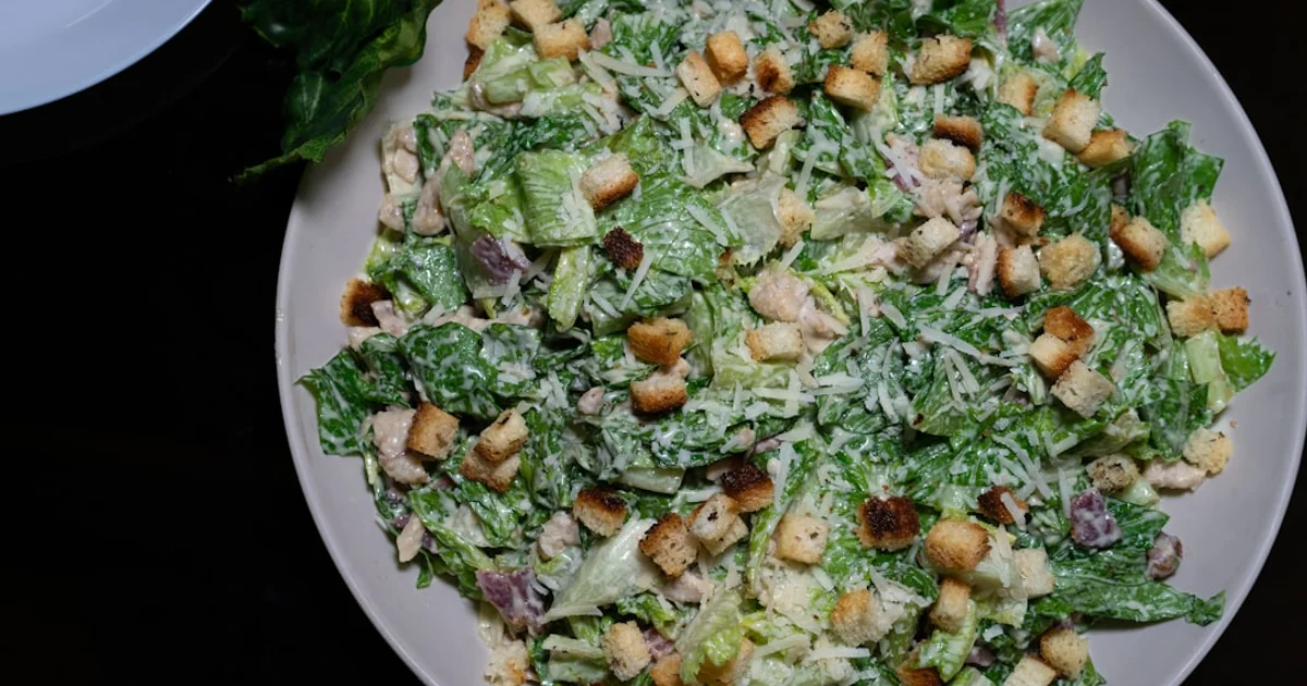 Caesar salad dressing bottle with parmesan cheese