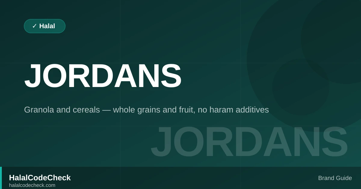 Is Jordans Halal? — Brand Guide