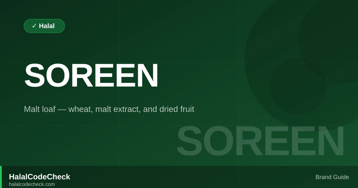 Is Soreen Halal? — Brand Guide